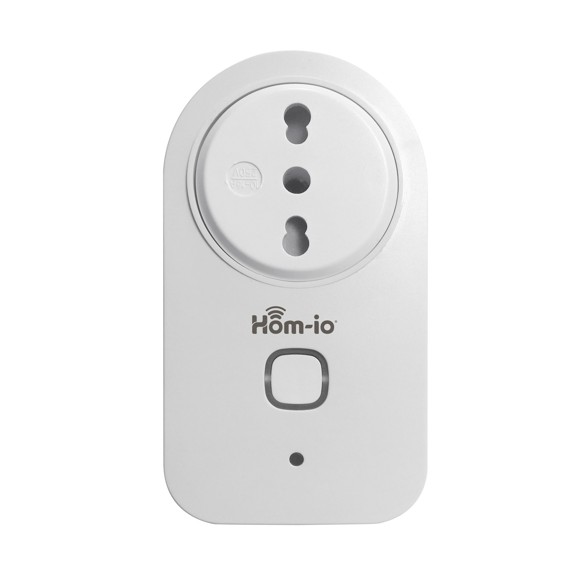 Presa WiFi - 100-250VAC - 16A - Hom-Plug+Power