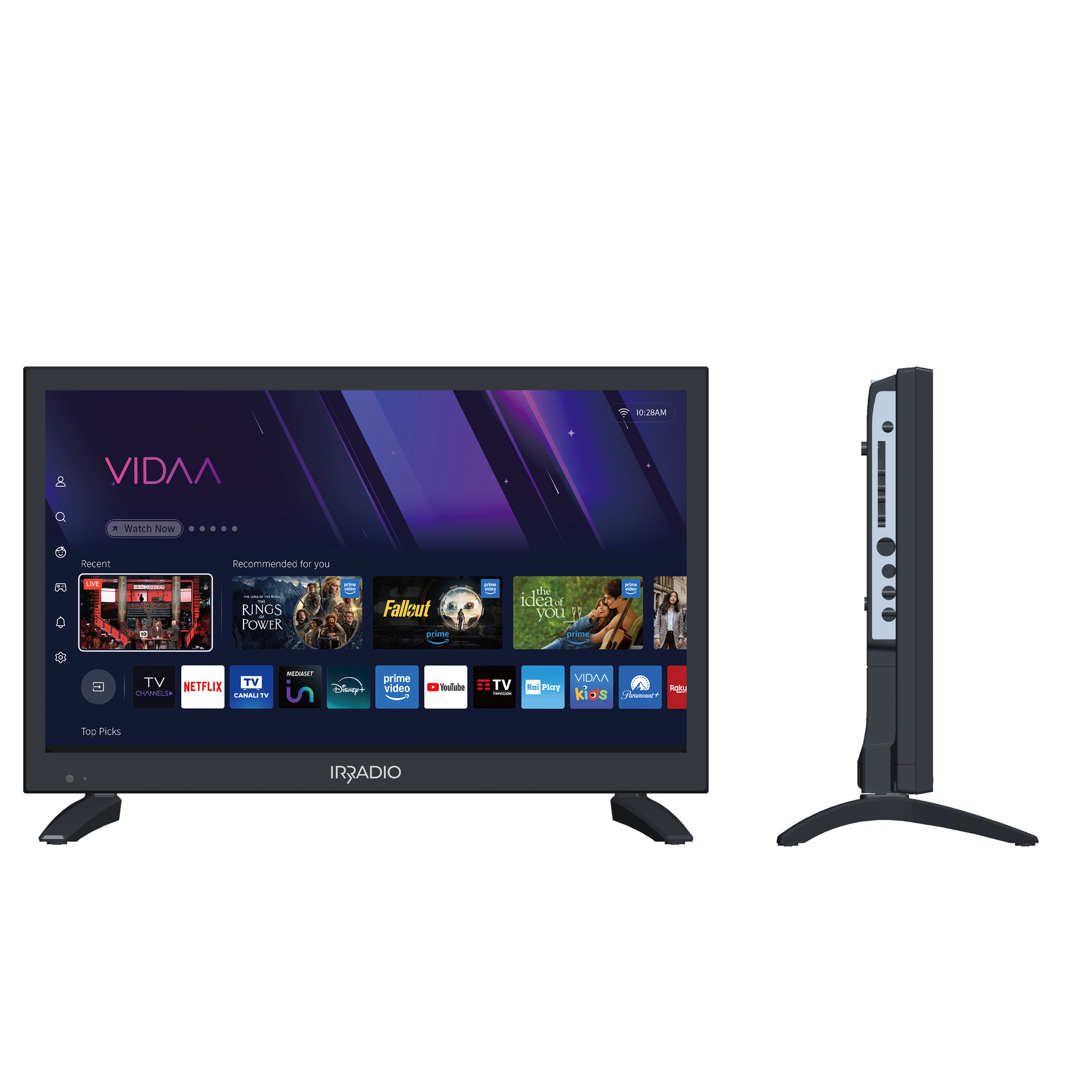 Smart TV 19" AC/DC VIDAA