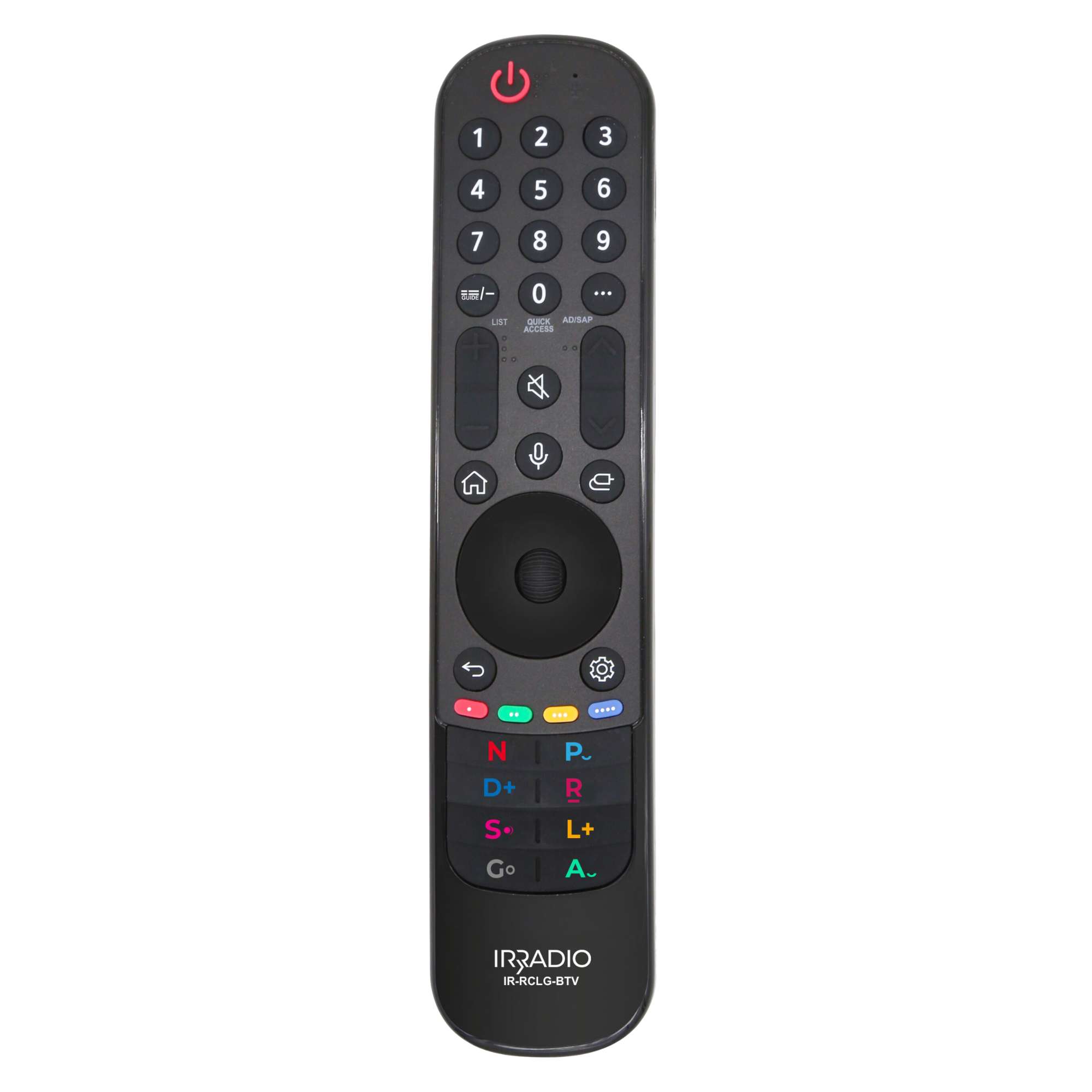 IR-RCLG-BTV - Telecomando dedicato LG con comando vocale e puntatore mouse