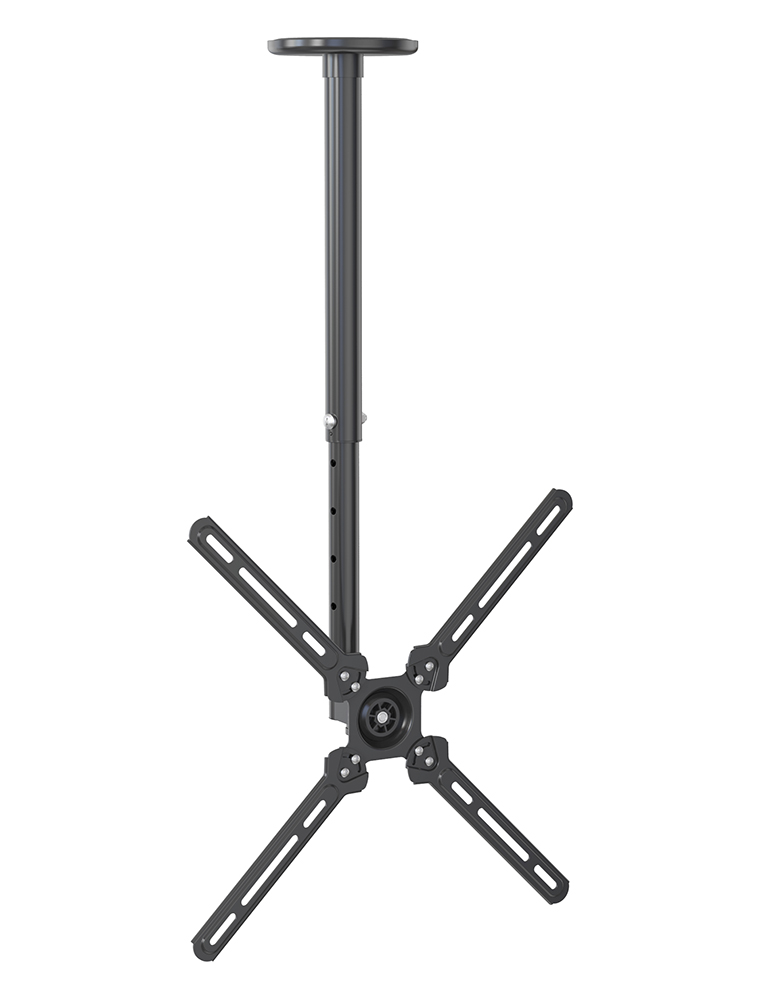 Supporto TV 22''-55''  da soffitto con discesa regolabile 444-794mm