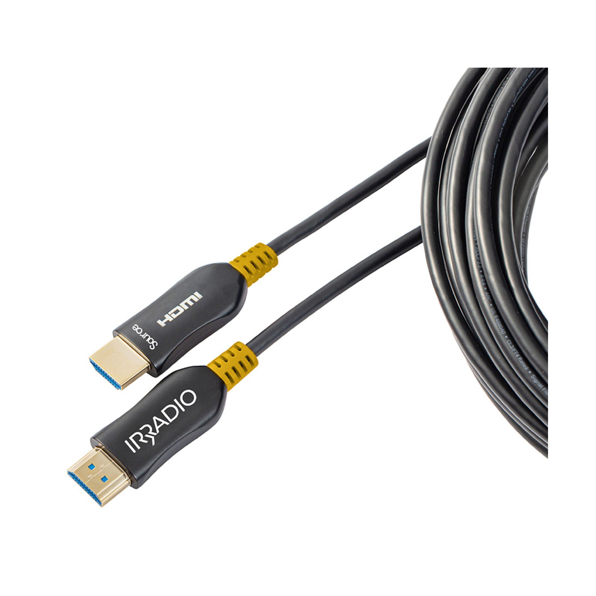 IR-AOC4KG.40, Cavo HDMI 4K Ultra HD serie Gold, in fibra ottica, lunghezza 40mt.