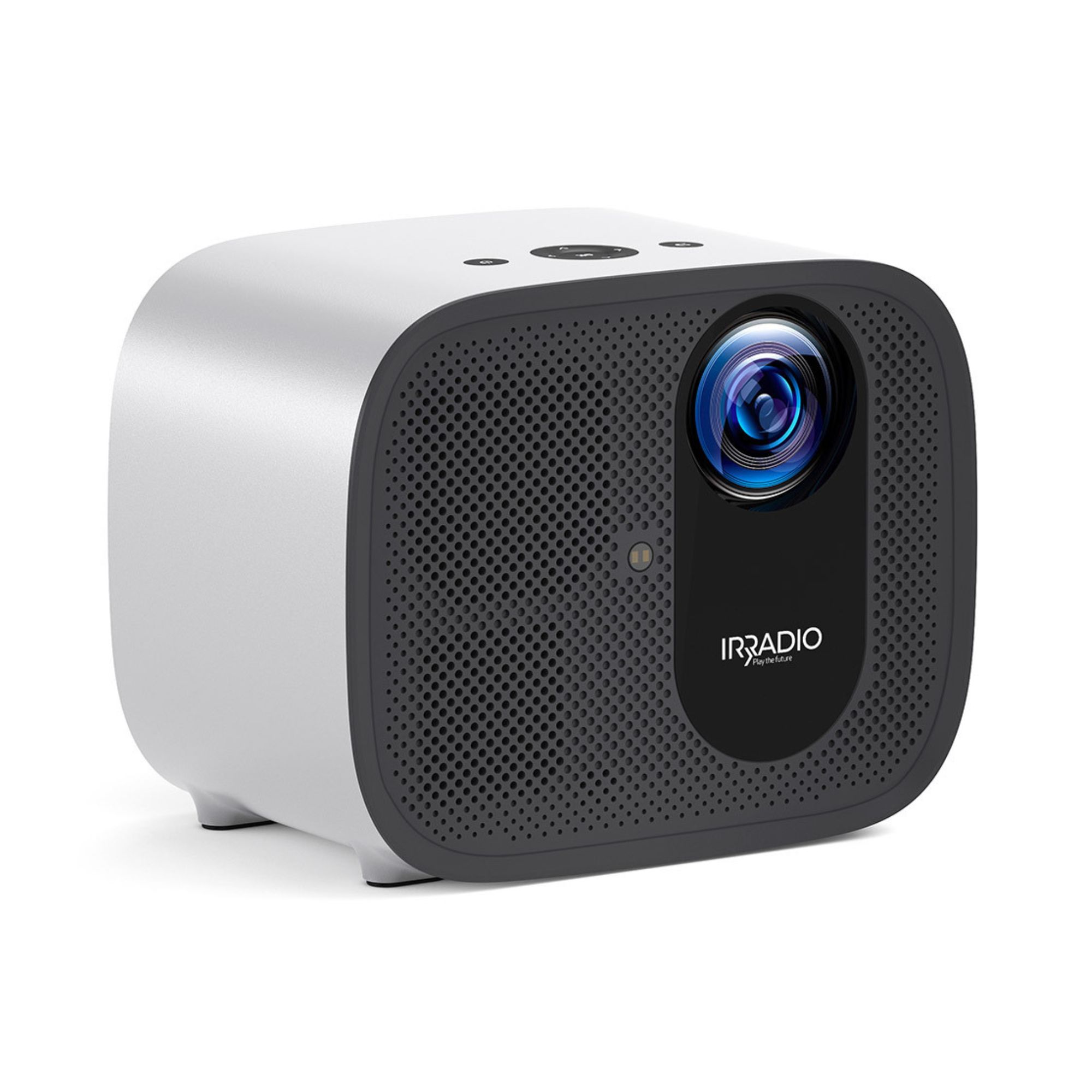 IRRADIO Videoproiettore LCD HD con Google ANDROID TV, da 5.000 Lumen e contrasto 20.000:1 , Mod. VDP-IR250HD