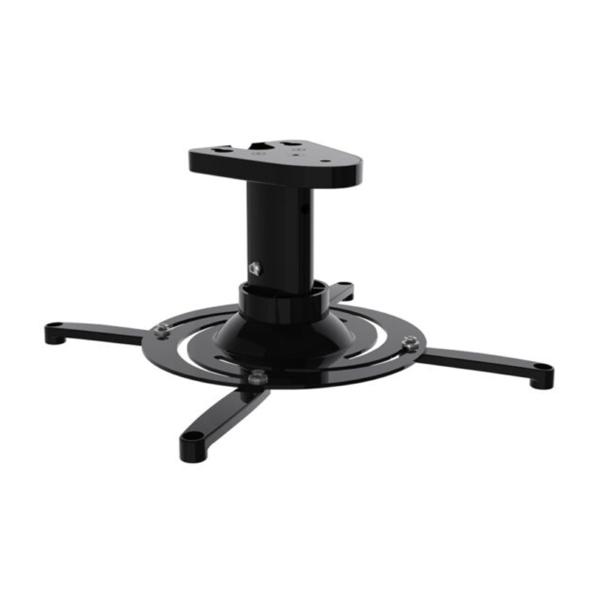 Supporto da soffitto per videopriettori. Distanza da soffitto di 135mm, colore nero, Mod. SP-IR-CEILING-135